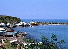 Werfthafen Işıklı Limanı, gleich östlich des gleichnamigen Kaps : Fischerboote